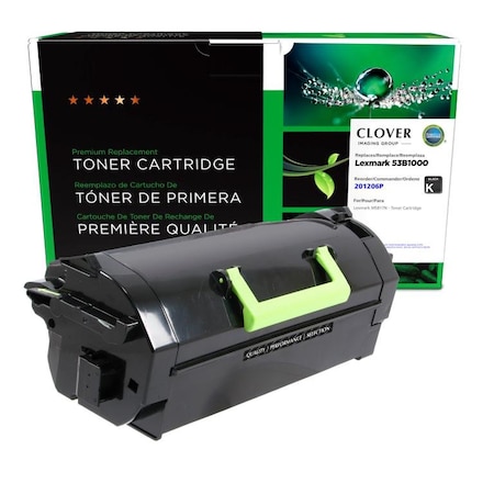 Clover Imaging Group Remanufactured Toner Cartridge for Lexmark MS817 201206P